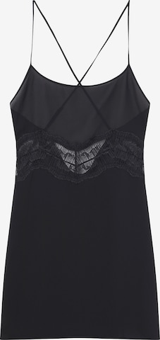 juoda Calvin Klein Underwear Negližė: priekis
