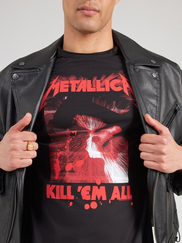 AMPLIFIED Koszulka 'METALLICA - KILL EM ALL' w kolorze czarny