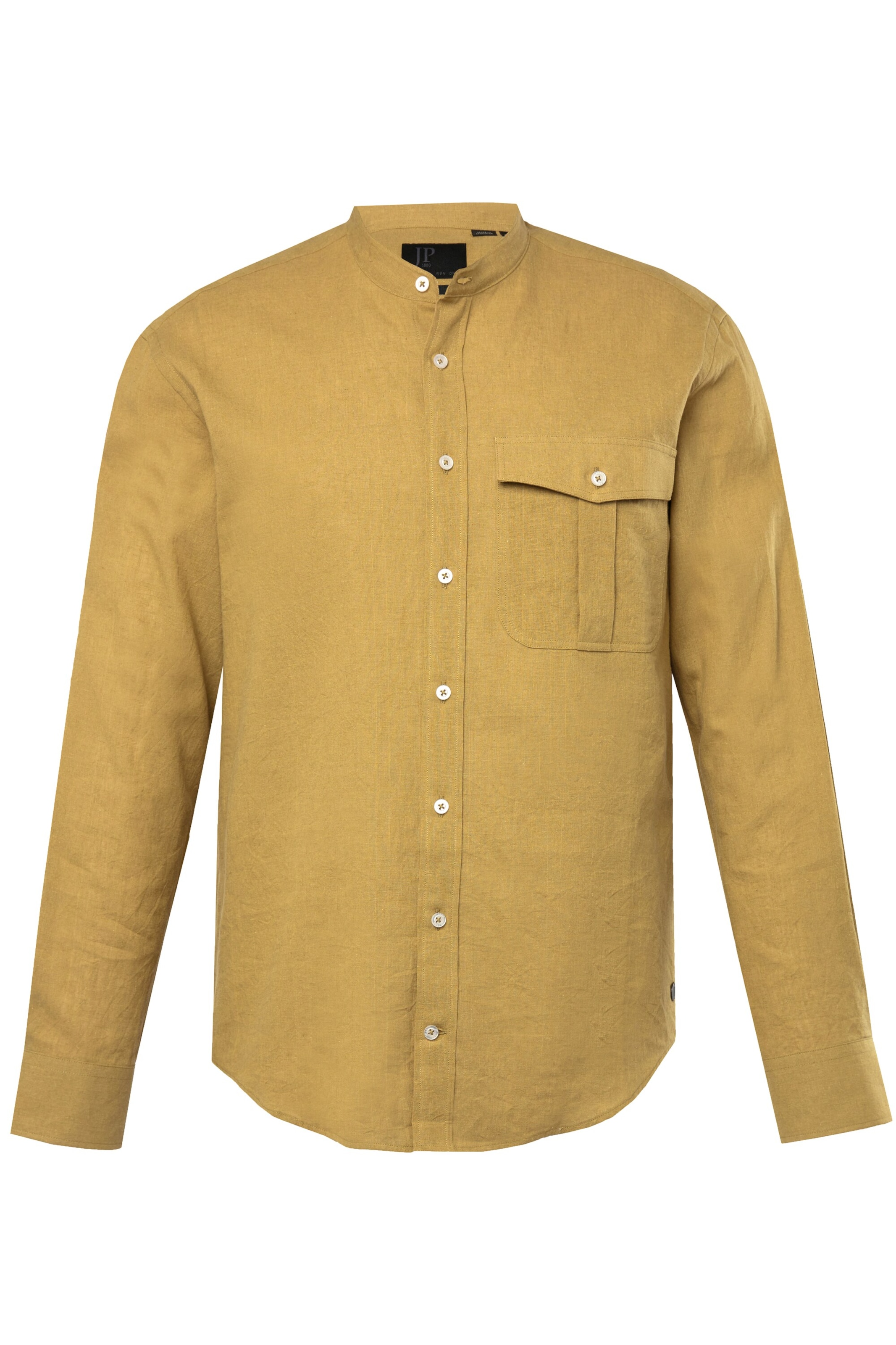 JP1880 Regular Fit Hemd in Gelb: Vorderseite