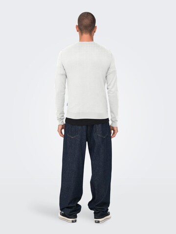 Only & Sons Свитер 'WYLER' в Белый