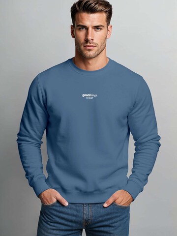 Neverless Sweatshirt 'Good Things' in Blue