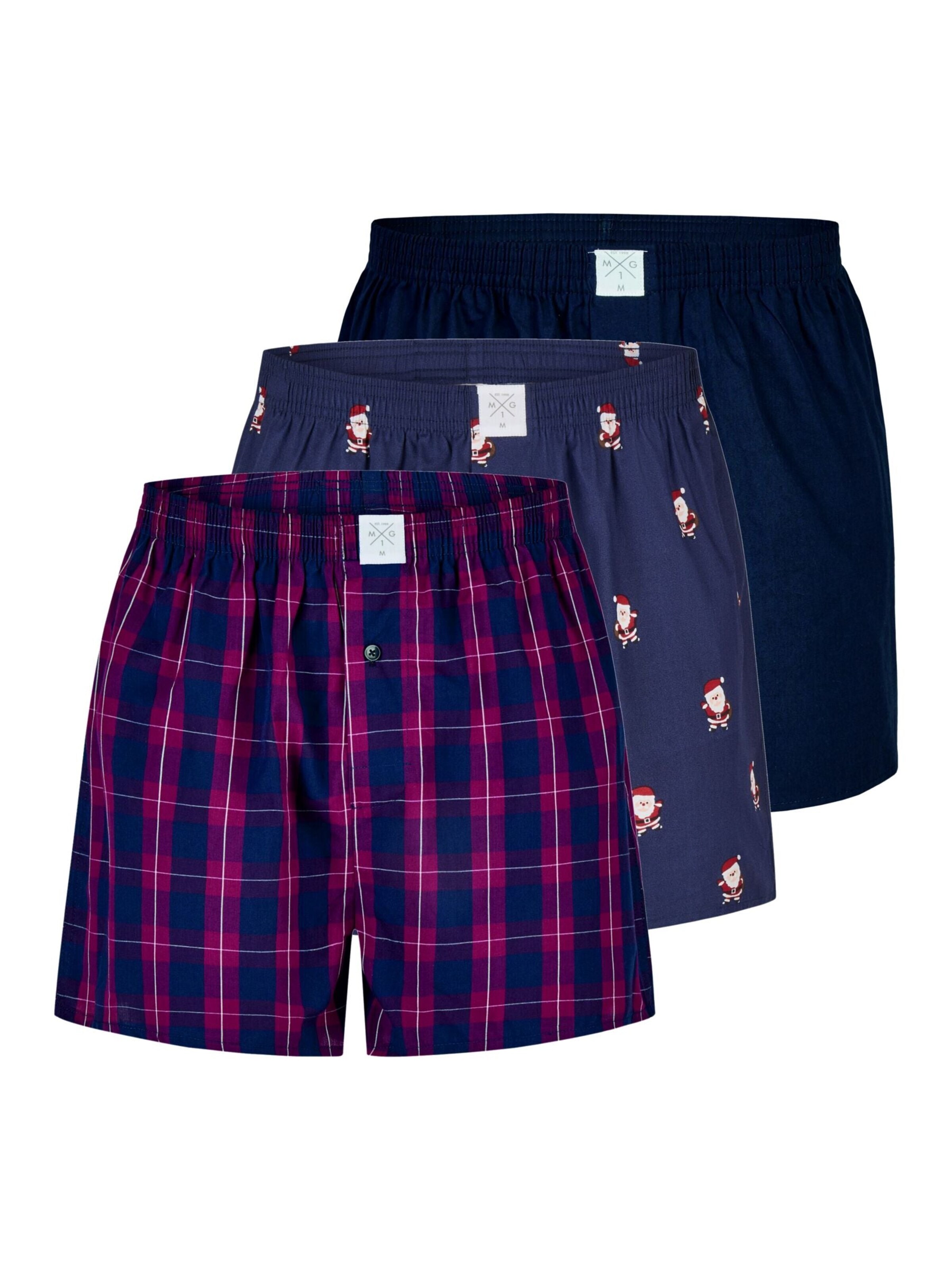 MG-1 Boxershorts‌‌ in Mischfarben: Vorderseite