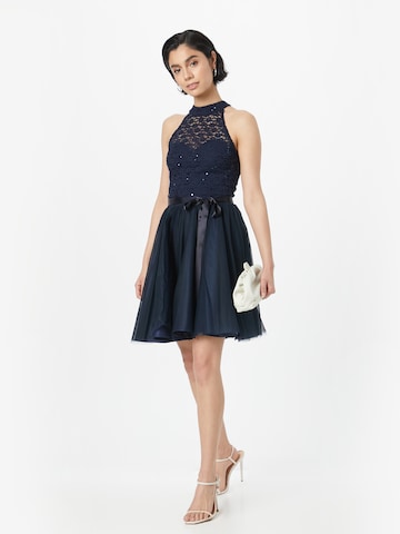 Robe de cocktail SWING en bleu