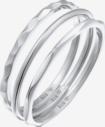 ELLI Ring i silver: framsida