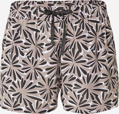 Pantaloni de pijama ESPRIT pe gri taupe / negru / alb, Vizualizare produs