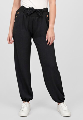 Cloud5ive - Tapered Pantalón en negro: frente