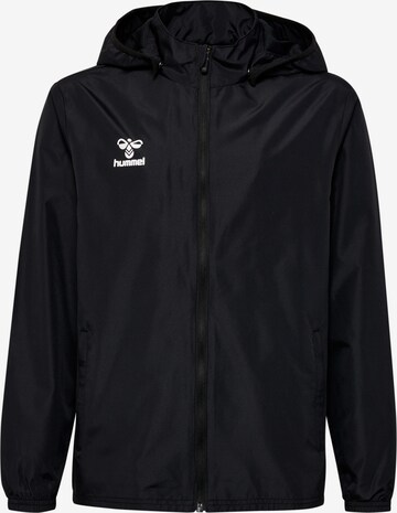 Hummel Athletic Jacket in Black: front