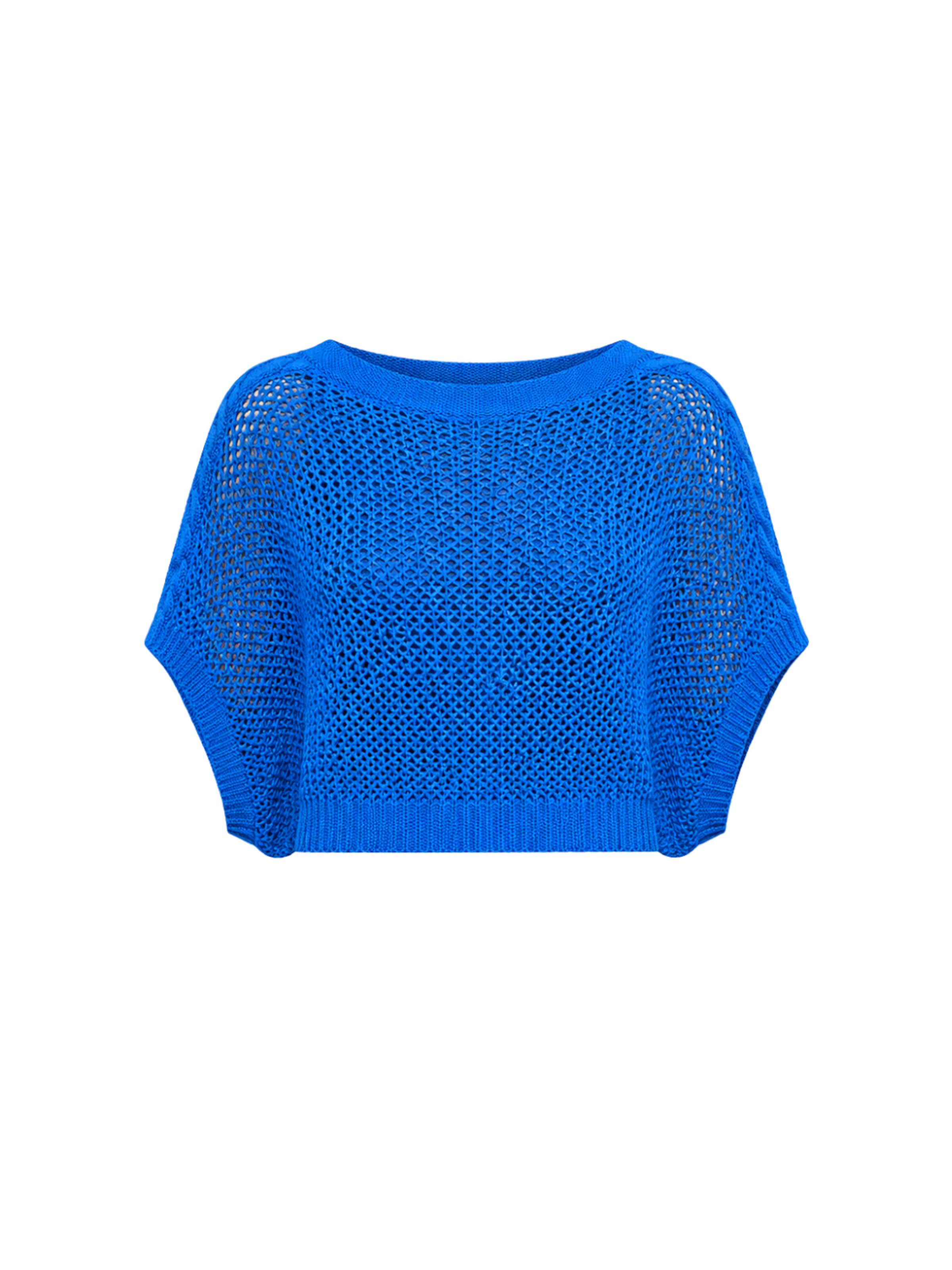 Süel knitwear Knitted top 'Birthday' in Blue: front