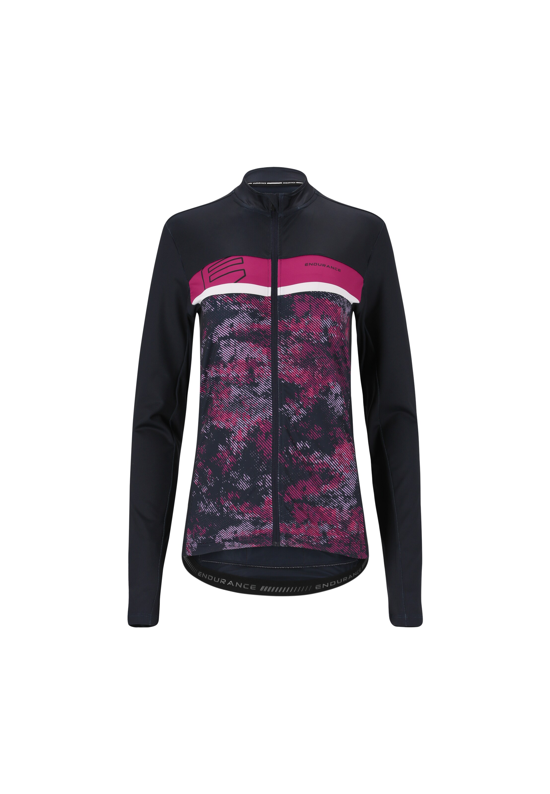 ENDURANCE Functioneel shirt 'Dharma' in Zwart: voorkant