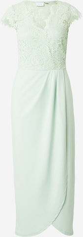 VILA Suknia wieczorowa 'VICLARA' w kolorze zielony: przód