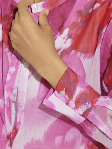 Chemisier MADELEINE en rose