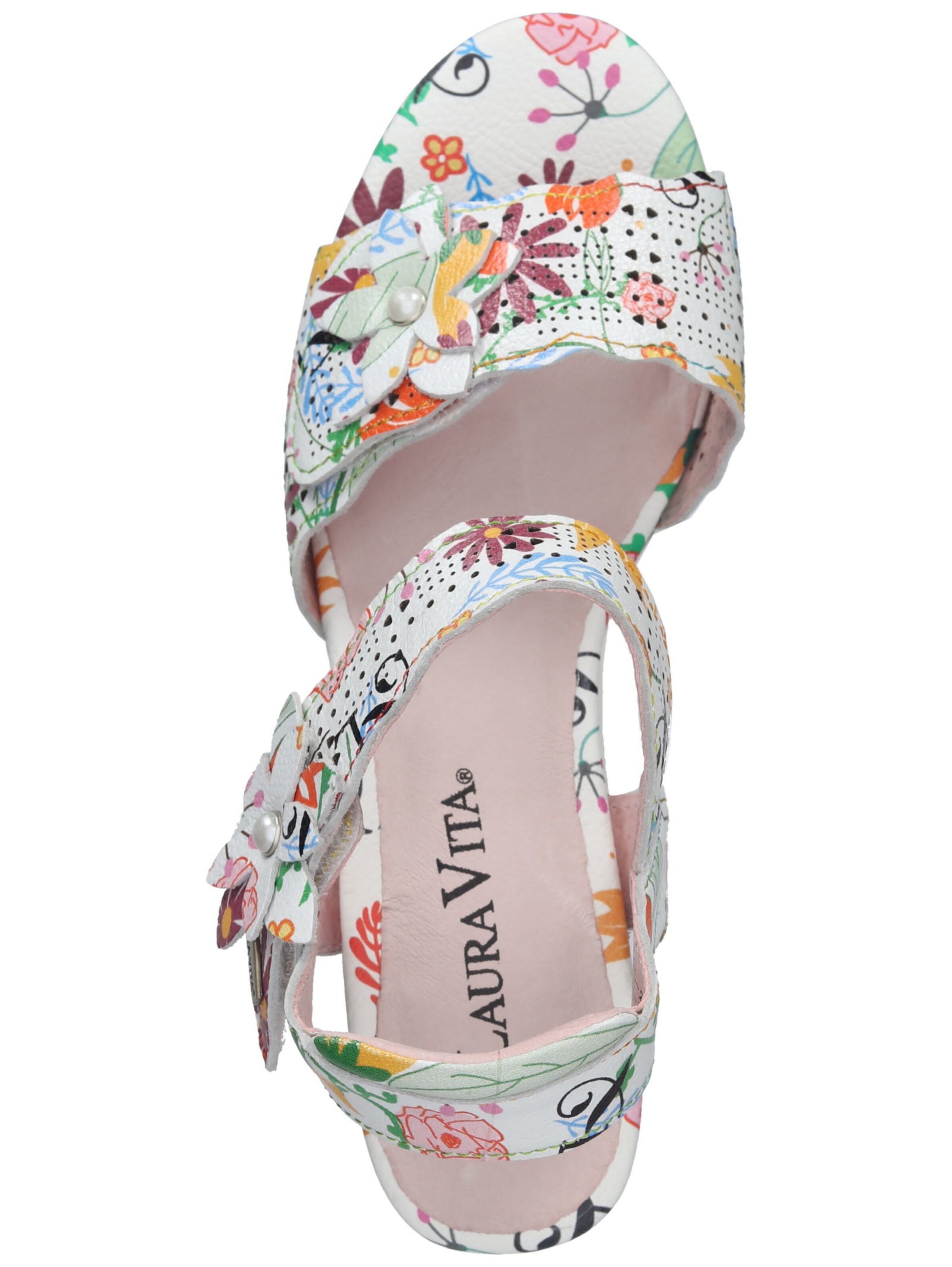 Frauen Sandalen Laura Vita Sandale in Weiß - KN23129 Frauen Sandalen Laura Vita Sandale in Weiß - KN23129