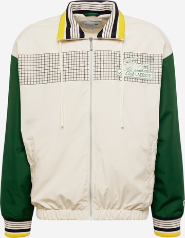 LACOSTE Between-Season Jacket in Beige: front