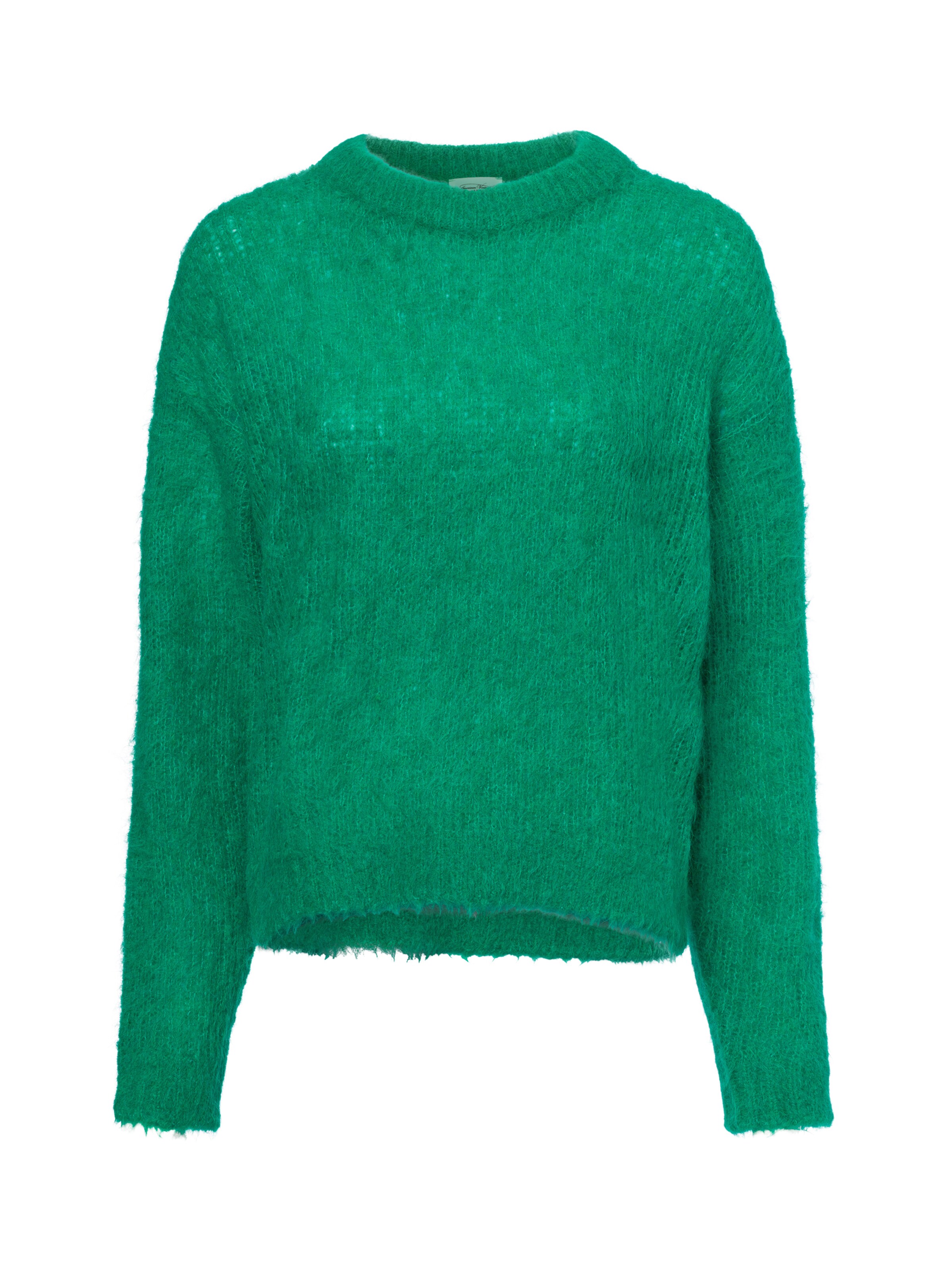 AMERICAN VINTAGE Trui ' Bymi ' in Groen: voorkant