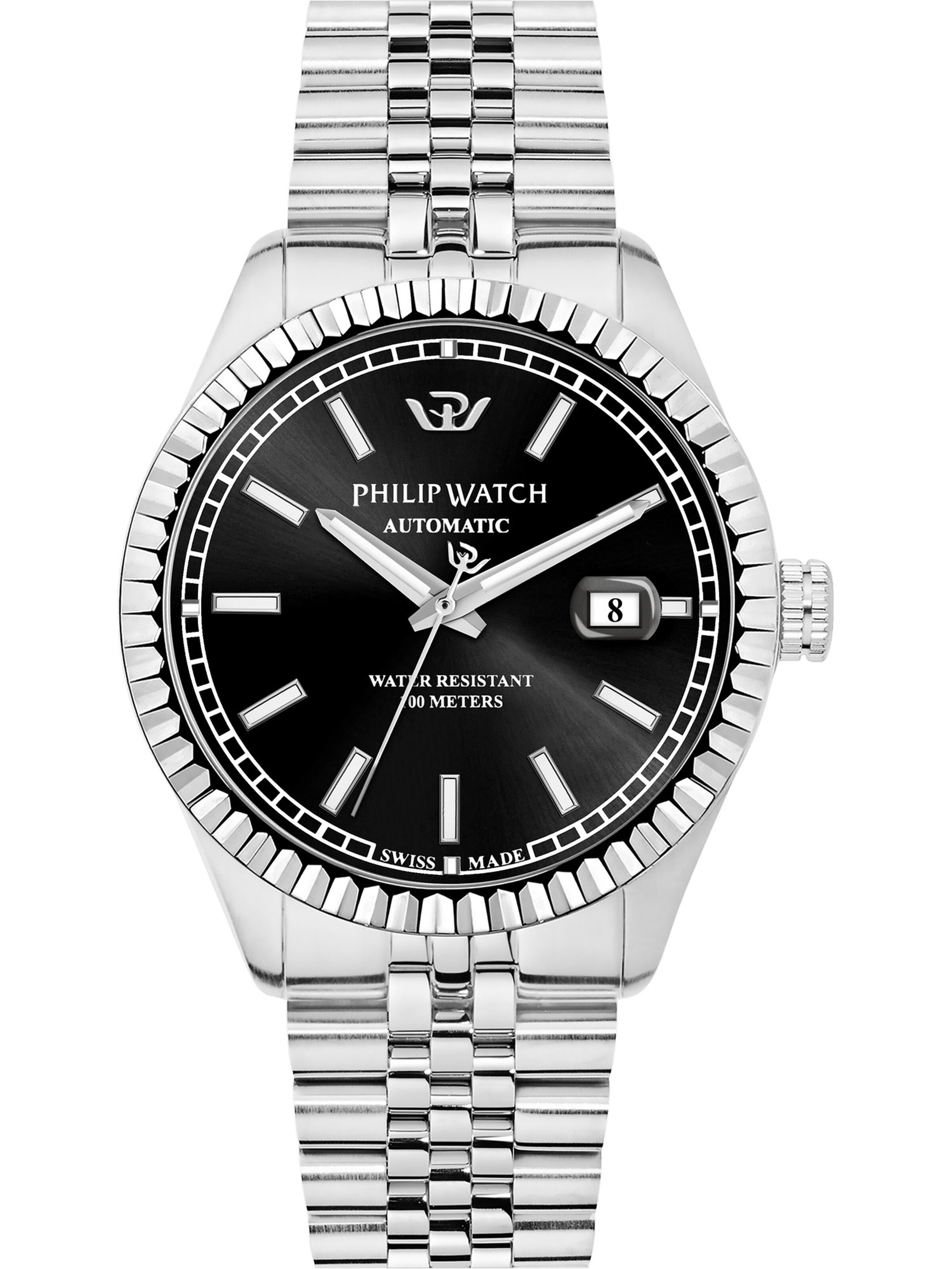 Philip Watch Analog Watch in Black: front