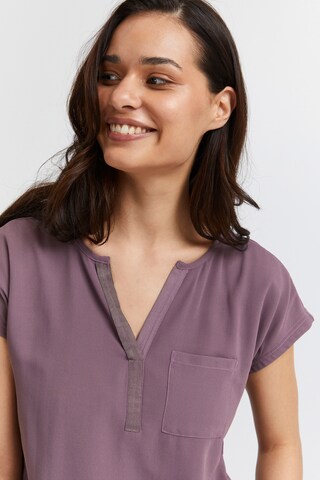 Fransa Blouse 'Zawov' in Lila