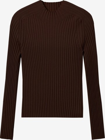 Pull-over 'Lisa' MANGO en marron : devant