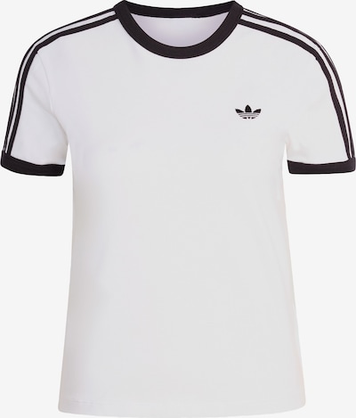 Marškinėliai '3 STRIPES SLIM' iš ADIDAS ORIGINALS, spalva – juoda / balta, Prekių apžvalga