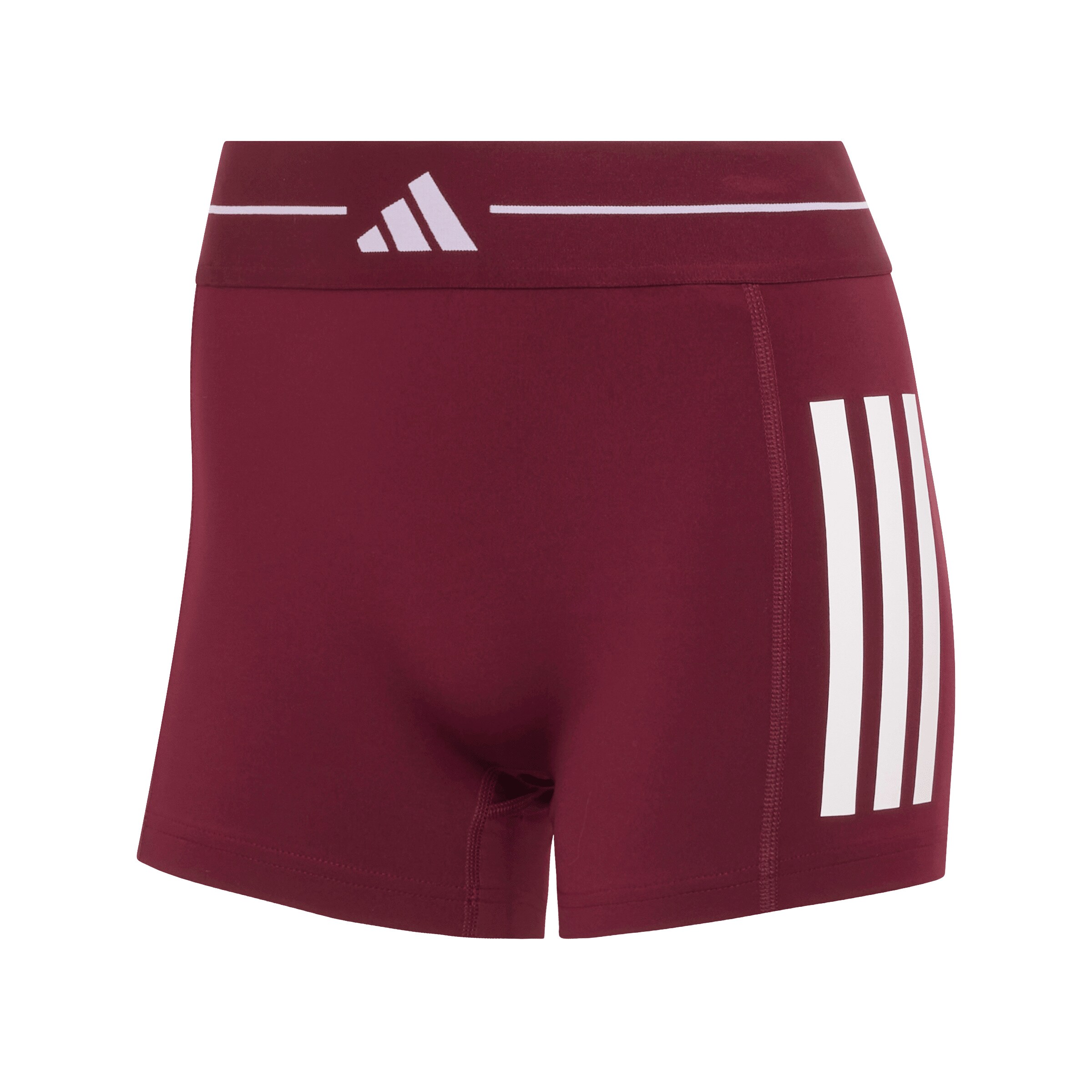 ADIDAS PERFORMANCE Sportshorts 'HYG' in XS in burgunder / weiß, Produktansicht