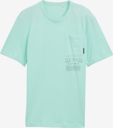 TOM TAILOR Shirt in Groen: voorkant