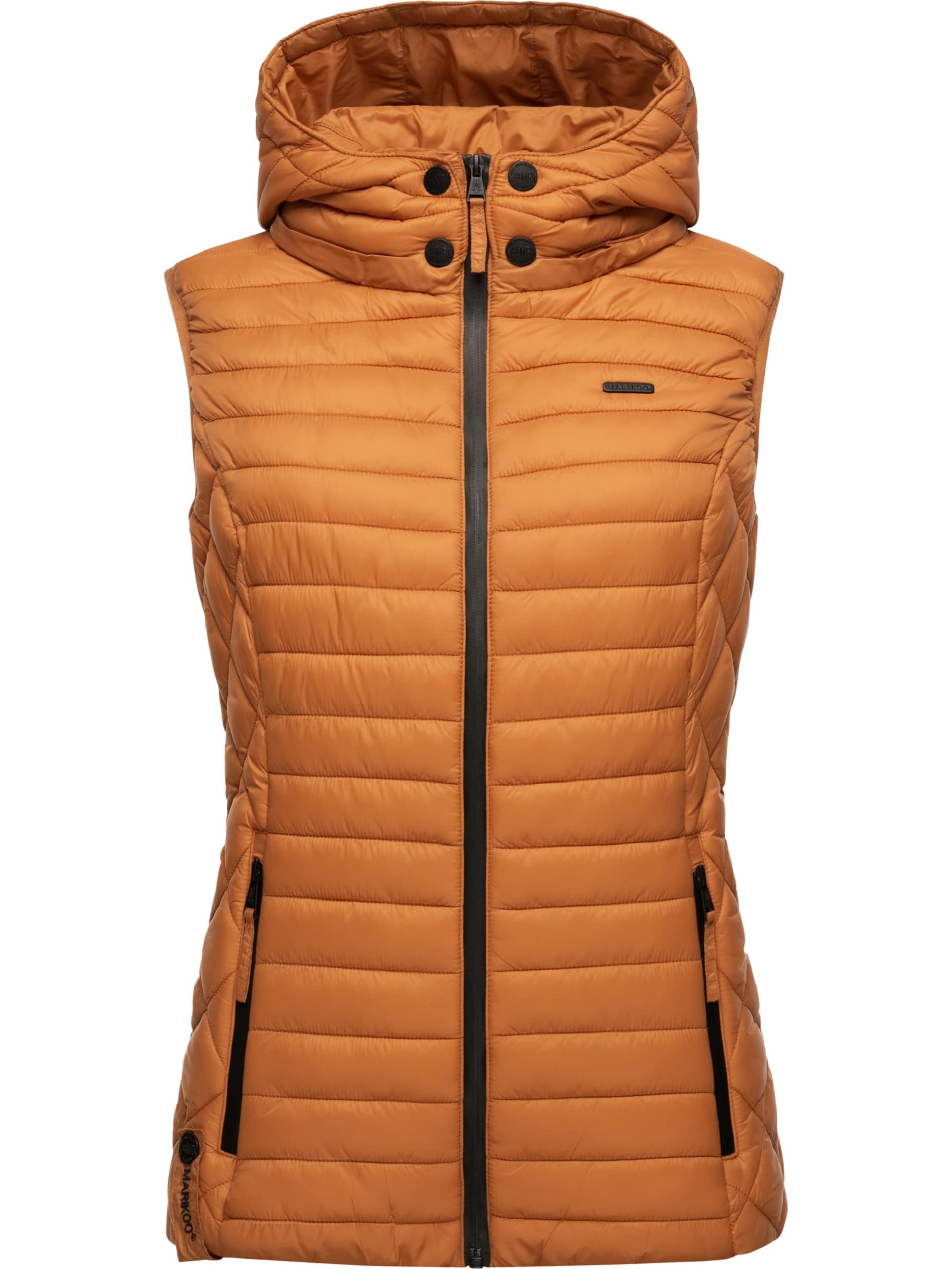 MARIKOO Γιλέκο &#x27;Hasenpfote&#x27; σε πορτοκαλί: μπροστά