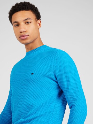 TOMMY HILFIGER Sweter w kolorze niebieski