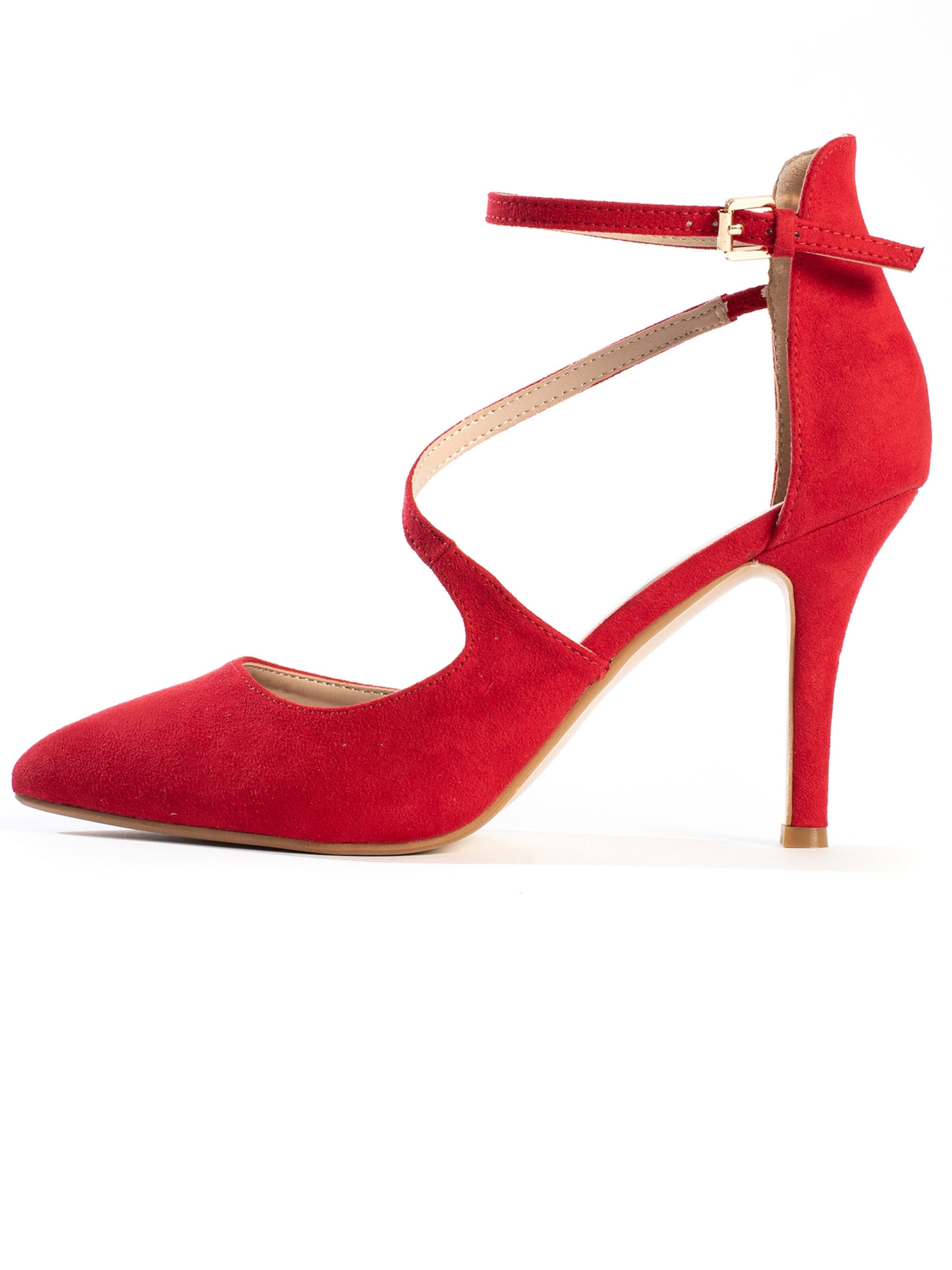 Celena Γόβες 'Cinthya' σε κόκκινο: μπροστά