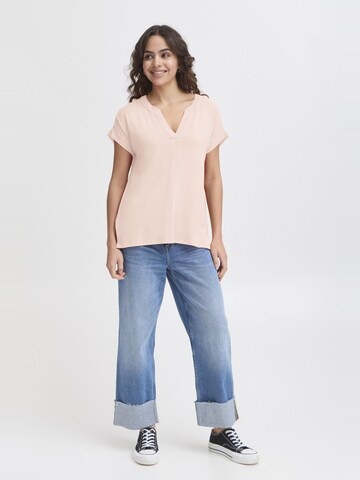 Fransa Shirt ' FRLIV TEE 1 ' in Pink