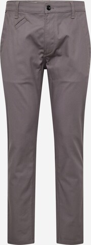 G-Star RAW Slimfit Chino 'Bronson 2.0 ' in Grijs: voorkant