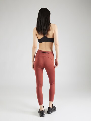 Skinny Pantaloni sportivi di On in rosso