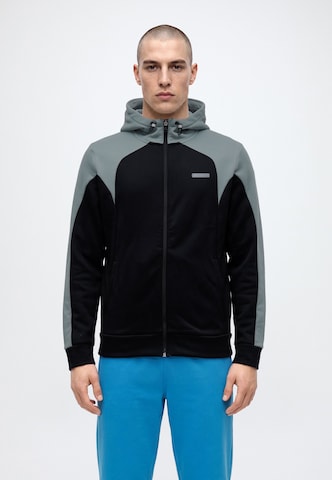 UNDER ARMOUR Sportovní mikina – černá: přední strana