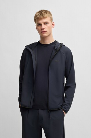 Veste mi-saison 'Commuter' BOSS en bleu : devant