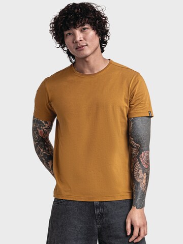 Schöffel Functioneel shirt 'Collada' in Bruin: voorkant
