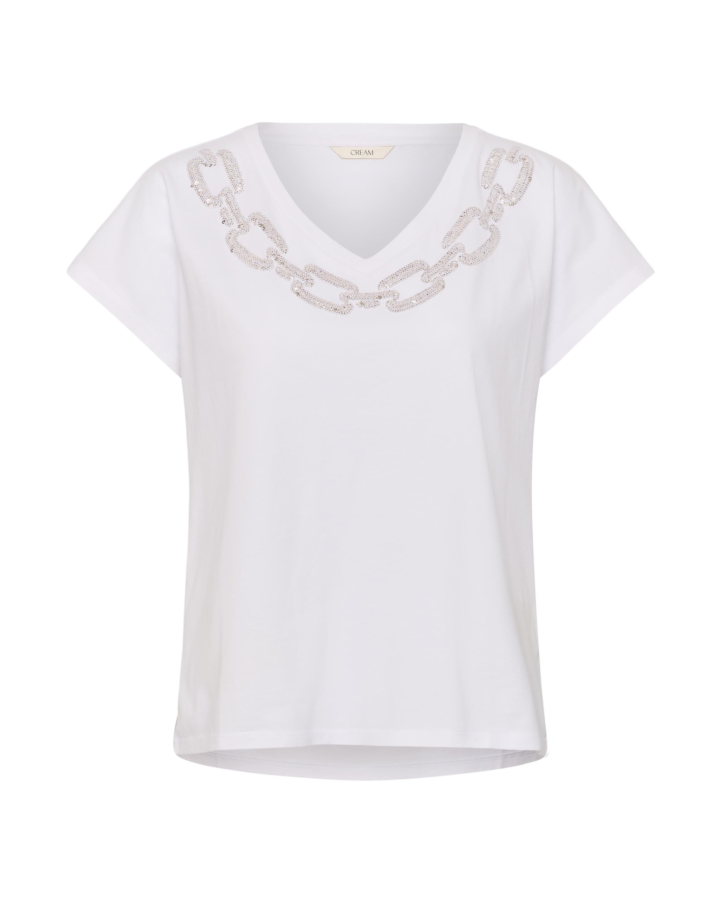 Cream Shirt 'CRNibia' in White: front