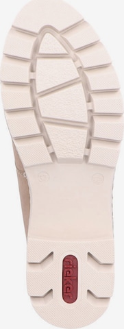 Rieker Schnürstiefelette in Beige