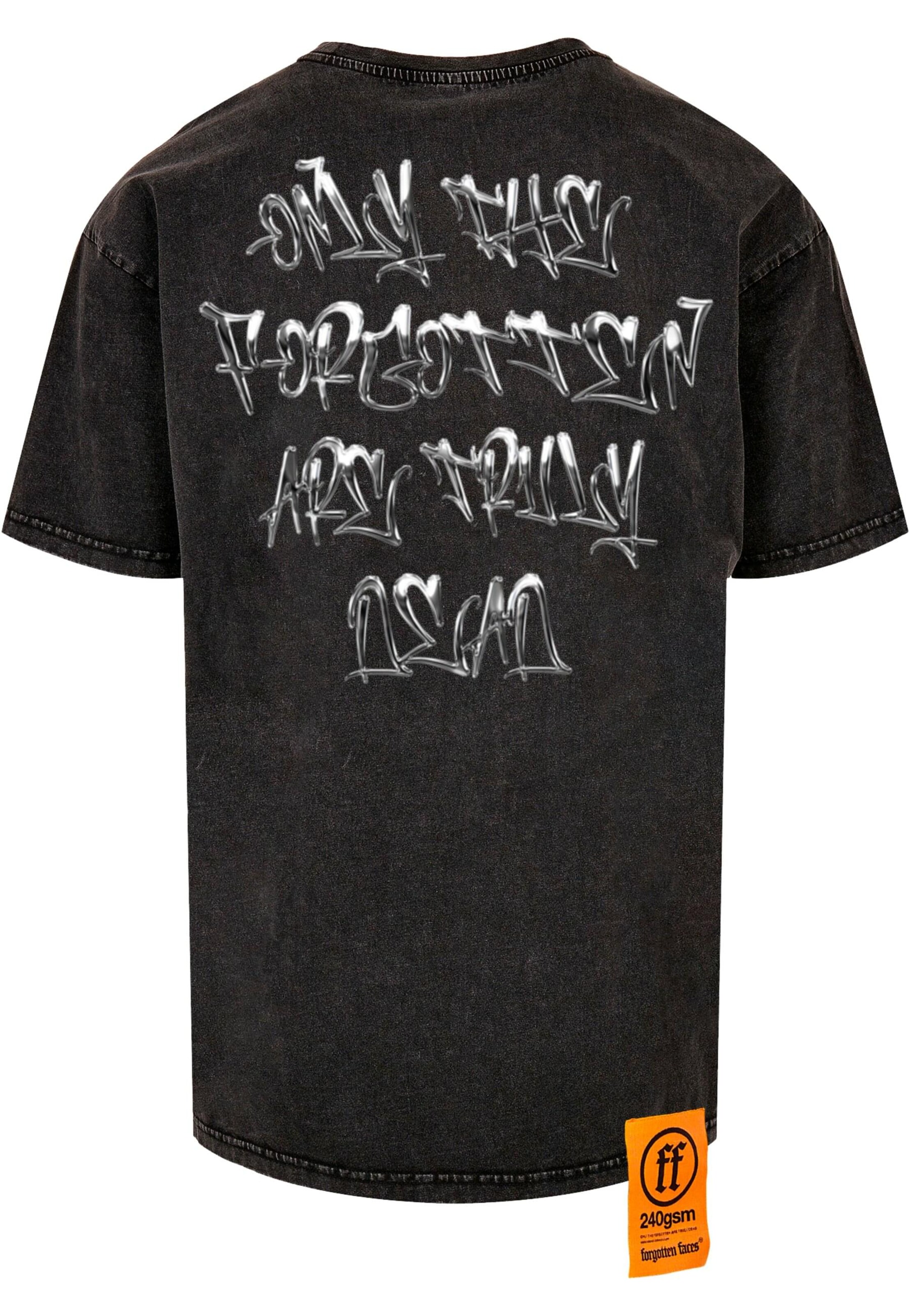 Forgotten Faces Shirt 'Radiant' in Black