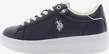 Baskets basses U.S. POLO ASSN. en bleu : devant