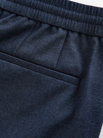 Regular Pantalon à plis Next en bleu