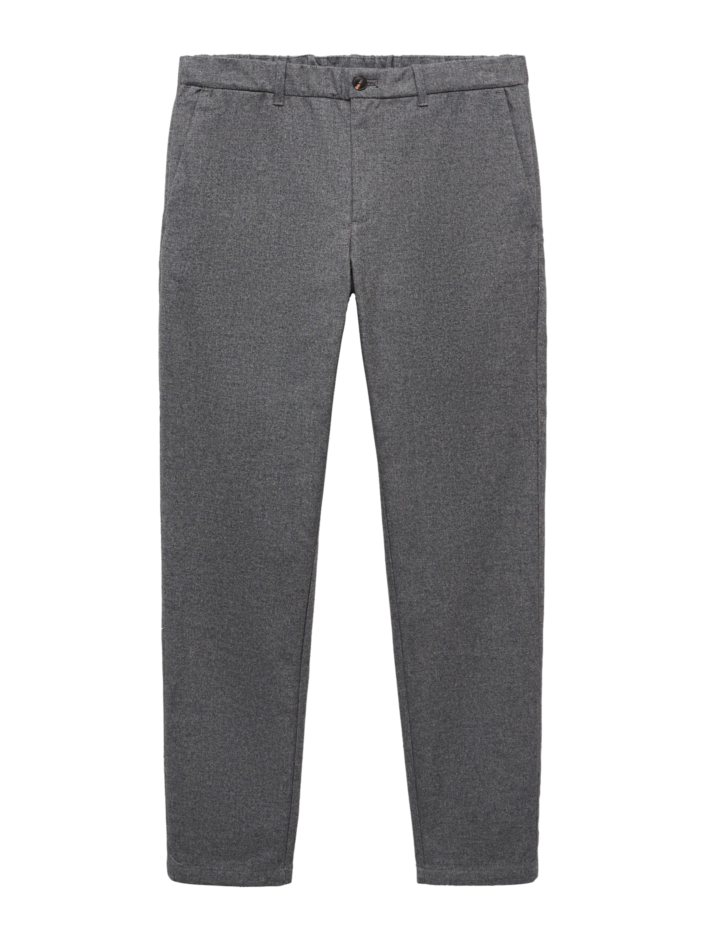 MANGO MAN Regular Hose 'Brest' in Grau: Vorderseite
