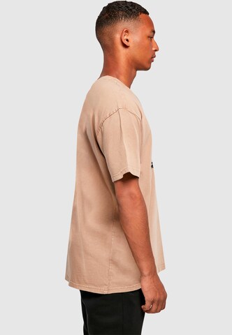 Merchcode Shirt 'Brandalised - In The Same Boat' in Brown