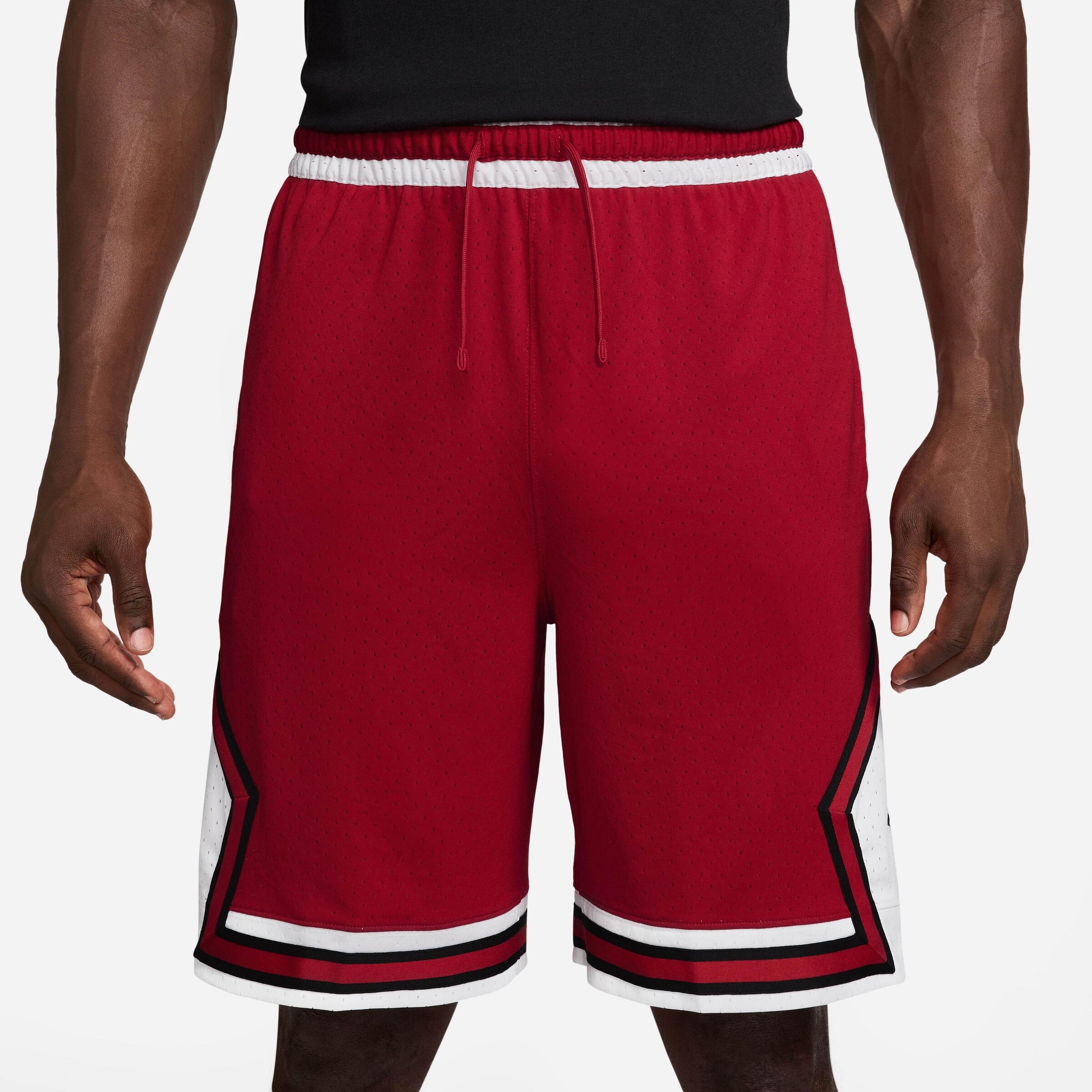 Jordan Regular Athletic Pants 'Diamond' in Red: front