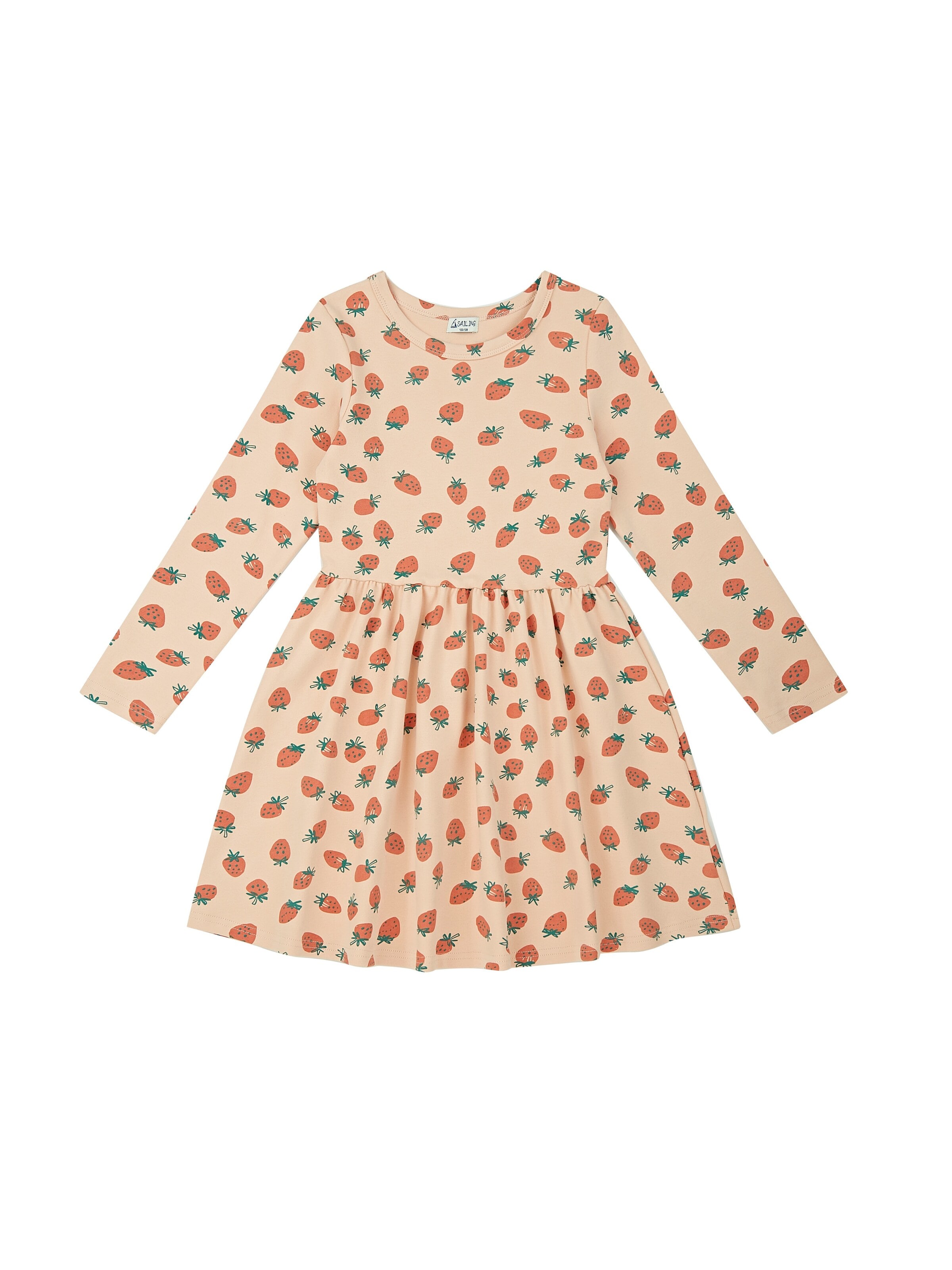 Sailing Dress in Pink: front