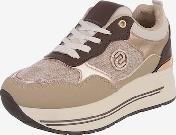 Ital-Design Sneaker in Beige: Vorderseite