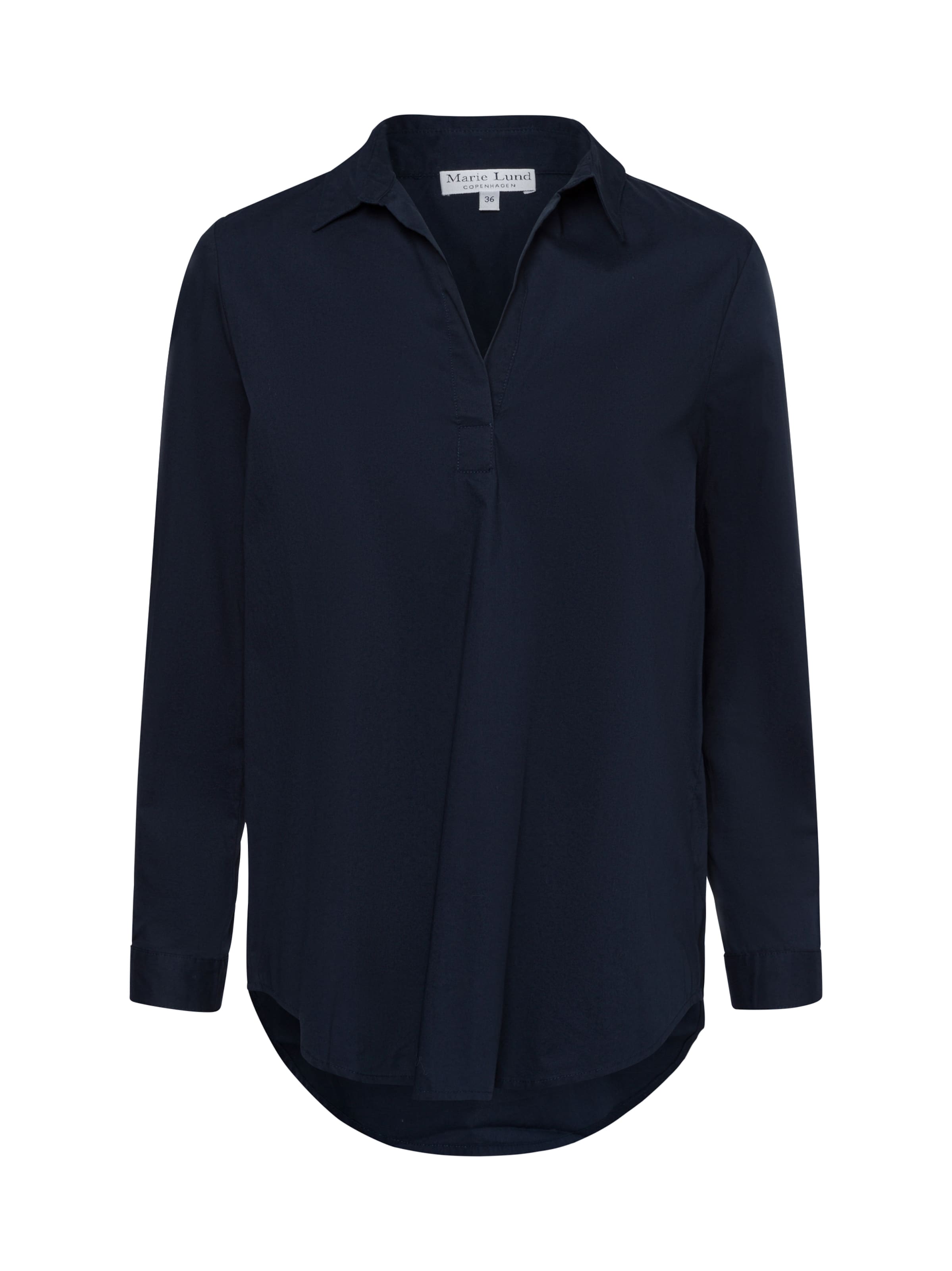 Marie Lund Blouse in Blue: front