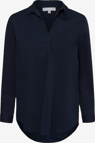 Marie Lund Blouse in Blue: front