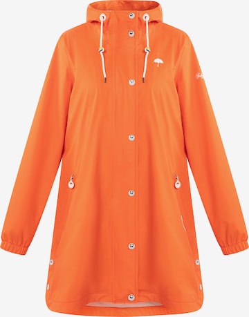 Schmuddelwedda Raincoat in Orange: front