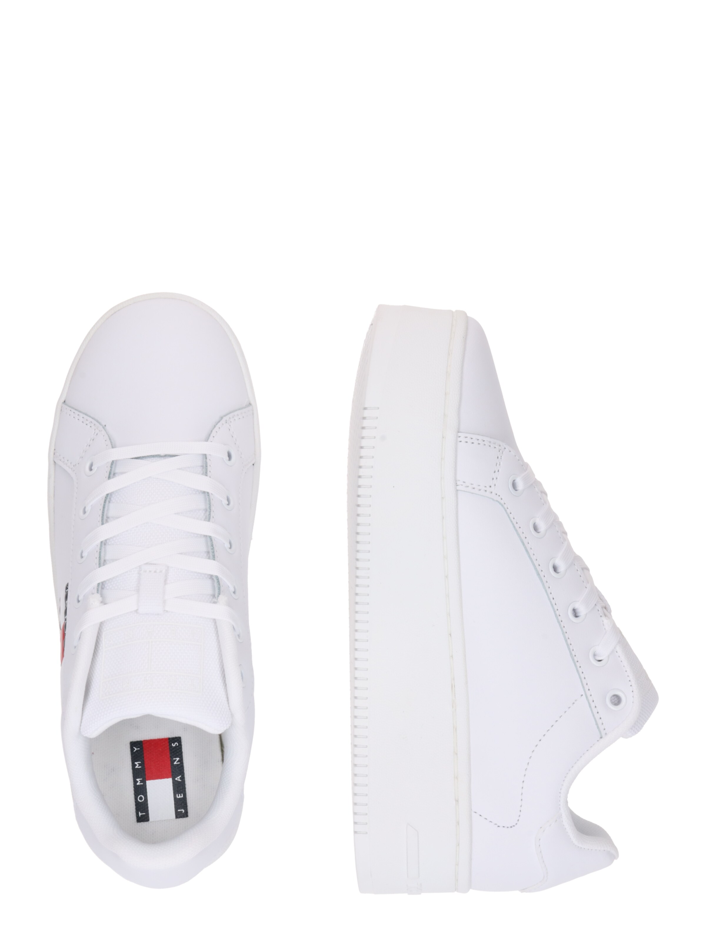 Sneaker bassa di Tommy Jeans in bianco