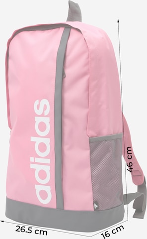 ADIDAS SPORTSWEAR Športni nahrbtnik 'Essentials Logo' | roza barva