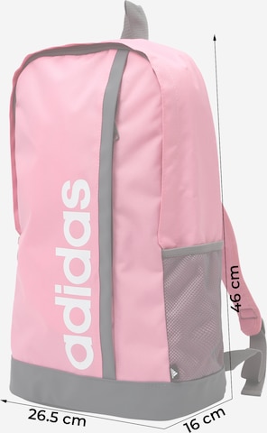 ADIDAS SPORTSWEAR Sports Backpack 'Essentials Logo' in Pink