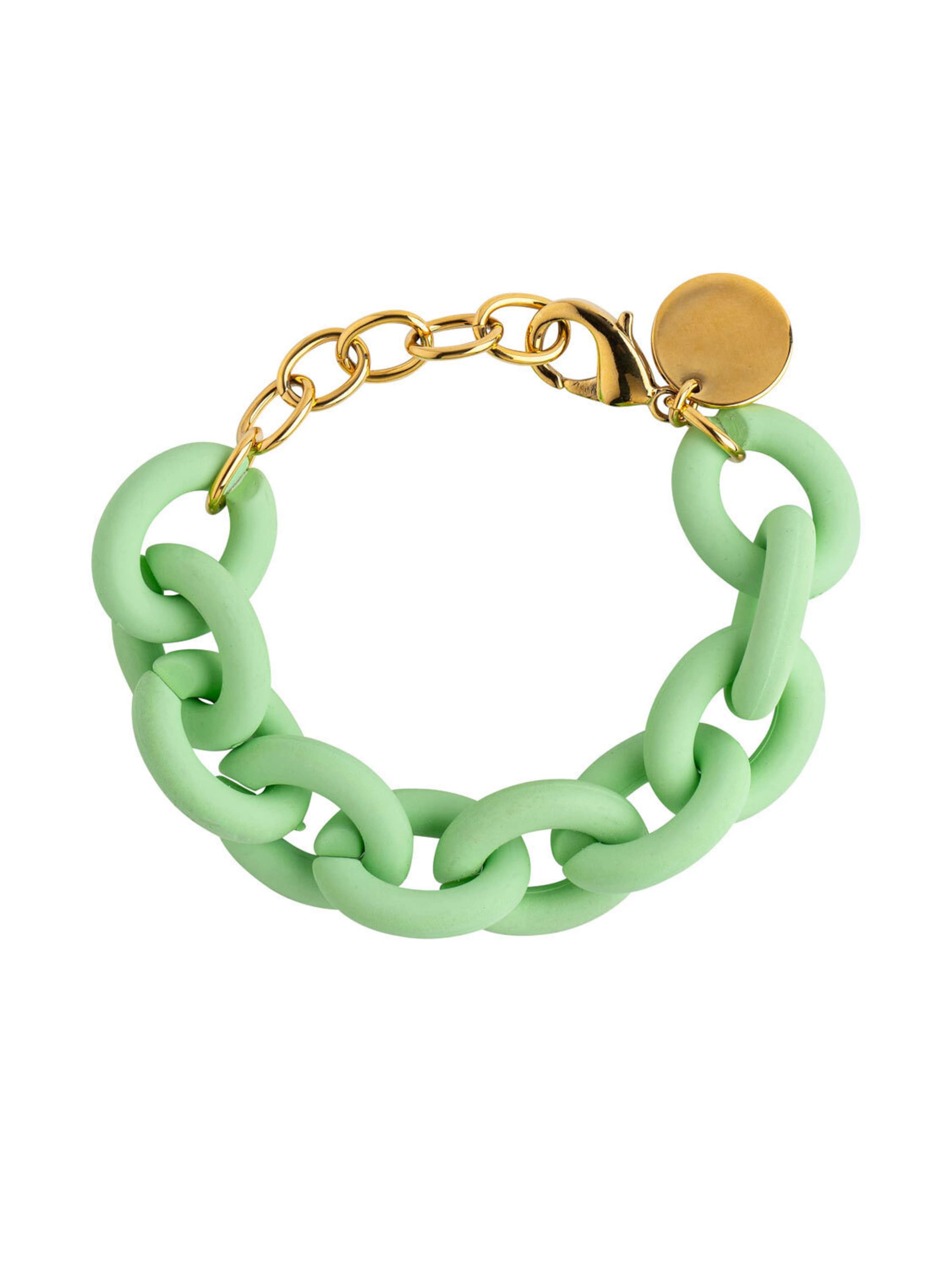 Cheeky Chain Munich Bracelet 'Chunky Soft' in Gold: front